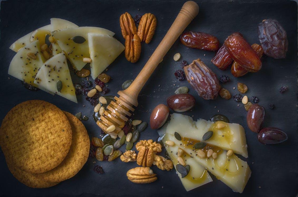 Dates, Nuts, Cheese